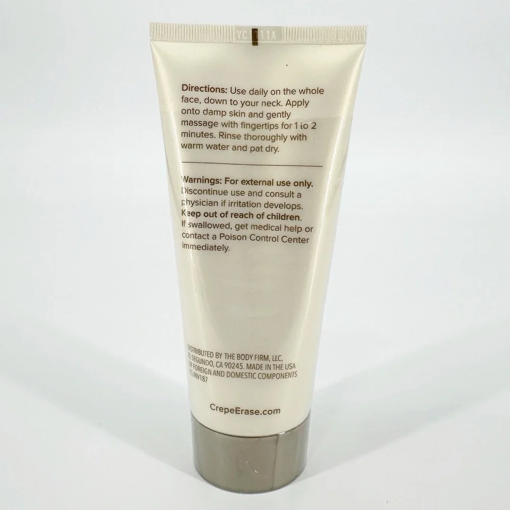NWT Body Firm Crepe Erase Advanced Refining Facial Scrub